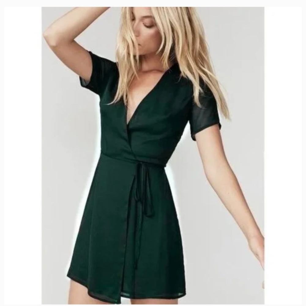 REFORMATION Wrap Dress